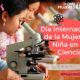 Cartel Dia Internacional de la mujer y la niña en la ciencia